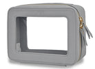 clear toiletry bag, faux leather makeup bag, TSA approved toiletry bag, clear cosmetic pouch, travel toiletry organizer, transparent makeup bag, waterproof travel bag, vegan leather toiletry bag, gym cosmetic bag, cruise travel bag, dance competition toiletry bag, road trip makeup case, golden zipper cosmetic bag, stylish clear bag, skincare travel pouch, TSA clear bag, eco-friendly cosmetic bag, clear bag with gold accents, makeup travel pouch, beauty storage organizer