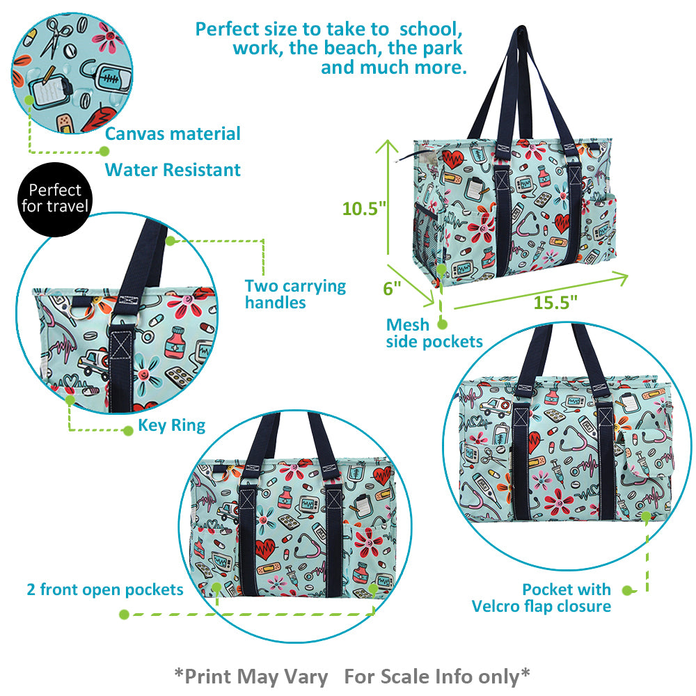 nurse organizer tote, NGIL nurse bag, zippered nurse caddy, nurse work tote, large tote for nurses, RN utility bag, nurse supply organizer, canvas nurse tote, nursing student tote bag, nurse appreciation gift, nurse shift bag, healthcare caddy tote, nurse gear bag, cute nurse tote, monogram nurse tote bag, nurse work essentials tote, durable nurse tote, nurse classroom bag, nurse pocket organizer tote, nurse daily bag, nurse gift idea, hospital work tote, nurse carryall bag