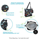 nurse tote bag, NGIL nurse tote, canvas nurse tote, nursing student tote, nurse work bag, nurse zip tote, nurse appreciation gift, nurse bag with coin purse, nurse print tote, everyday nurse bag, tote bag for nurses, cute nurse tote, nurse gear bag, hospital shift bag, nurse essentials tote, monogram nurse tote, RN canvas tote, nurse duty bag, practical nurse gift, nurse graduation tote, nurse organizer tote, nurse canvas bag with zipper, nursing school accessory bag