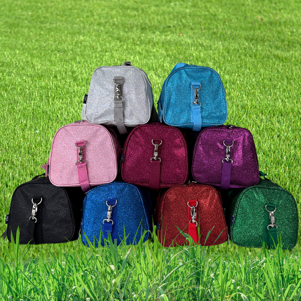 mini silver glitter duffle bags, cheer bags, dance bags, gymnastics duffle, tumbling bag, ballet duffle bag, sparkly gym bag, competition bag, cheerleading bag, girls dance bag, pageant bag, glitter sports bag, glitter dance duffle, gymnastics practice bag, ballet gear bag, cheer competition bag, kids glitter duffle, cheer travel bag, dance recital bag, gym duffle for girls, tumbling gear bag, sparkle duffle bag, glitter cheer bag, cheer team bags, glitter dance gear bag