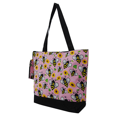 women's pink school tote bags, women's simple tote bags canvas, cute and casual women’s tote bags for work, women's tote bags for travel and field trip, women's tote bags with flowers and bees, women's tote bag with outside pockets, women's tote bag with zipper, women's athletic tote bags, women's tote and shopper bags