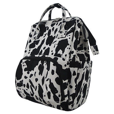 Cow Print NGIL Diaper Bag/Travel Backpack