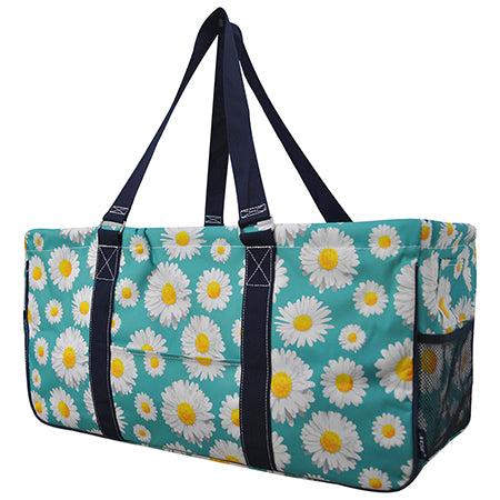 CafePress Social Worker Circle Daisies Tote Bag - Natural Canvas Reusable Shopping Bag, Two Sizes - View #14