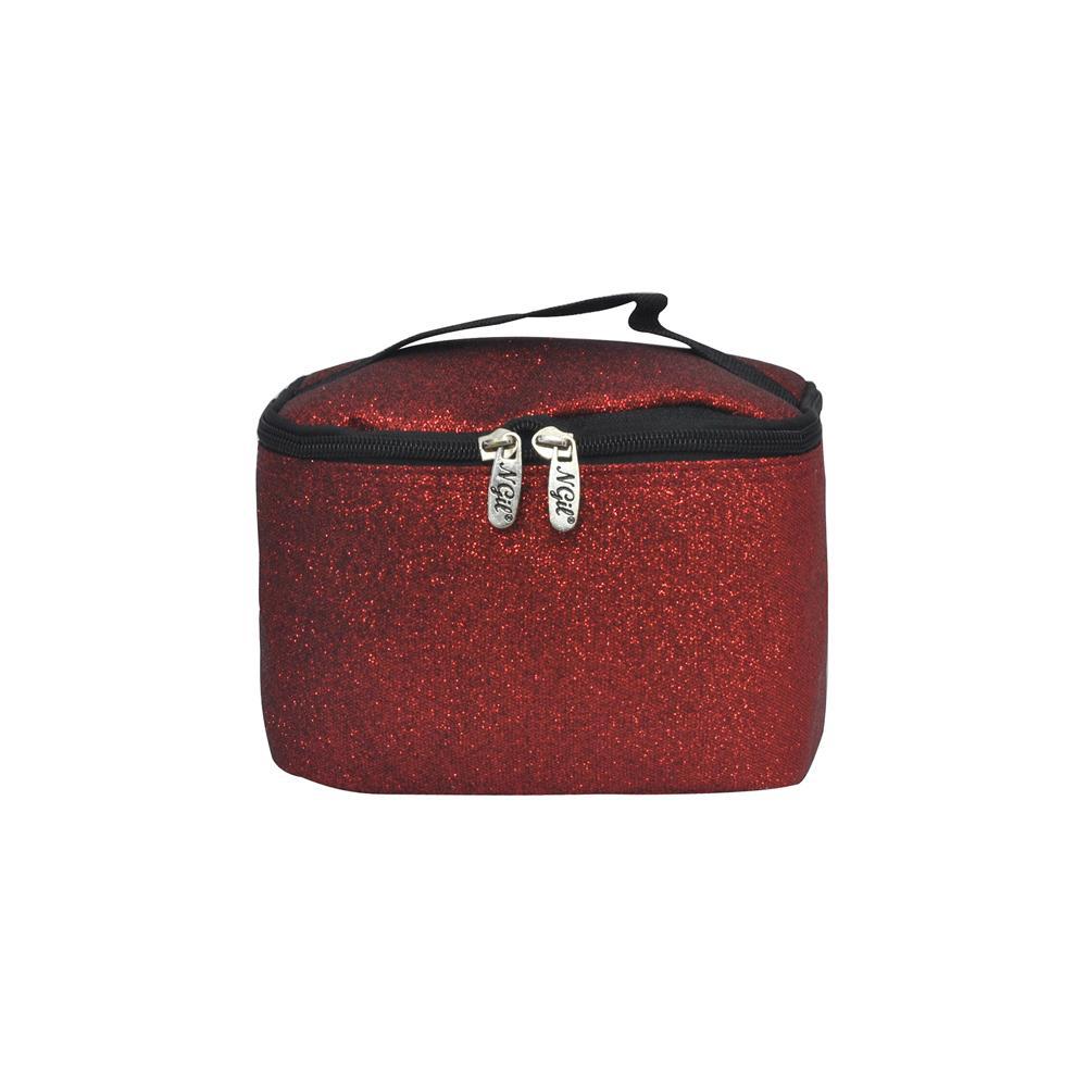 NGIL cosmetic case, cheer makeup bag, dance cosmetic pouch, gymnastics toiletry case, ballet makeup case, flag dancer bag, ribbon dancer pouch, beauty pageant makeup case, competition cosmetic bag, travel makeup organizer, monogram cosmetic case, small makeup bag, zippered makeup pouch, personal essentials bag, foundation storage bag, lipstick pouch, brush organizer bag, jewelry travel case, facial mask pouch, cheerleader cosmetic bag, dance team makeup case, portable beauty bag, NGIL pouch