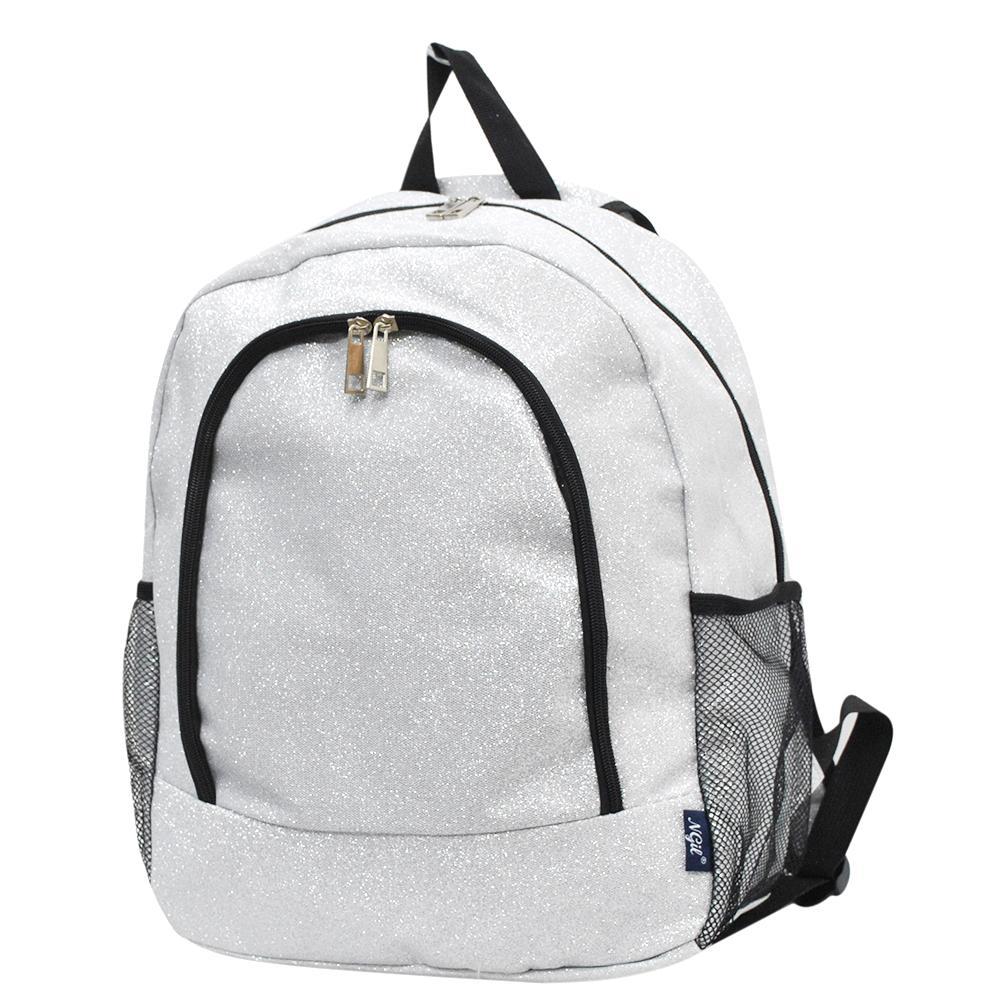 Wide Silver Real Bagpack Backpack Bag for Girls Backpack Bag