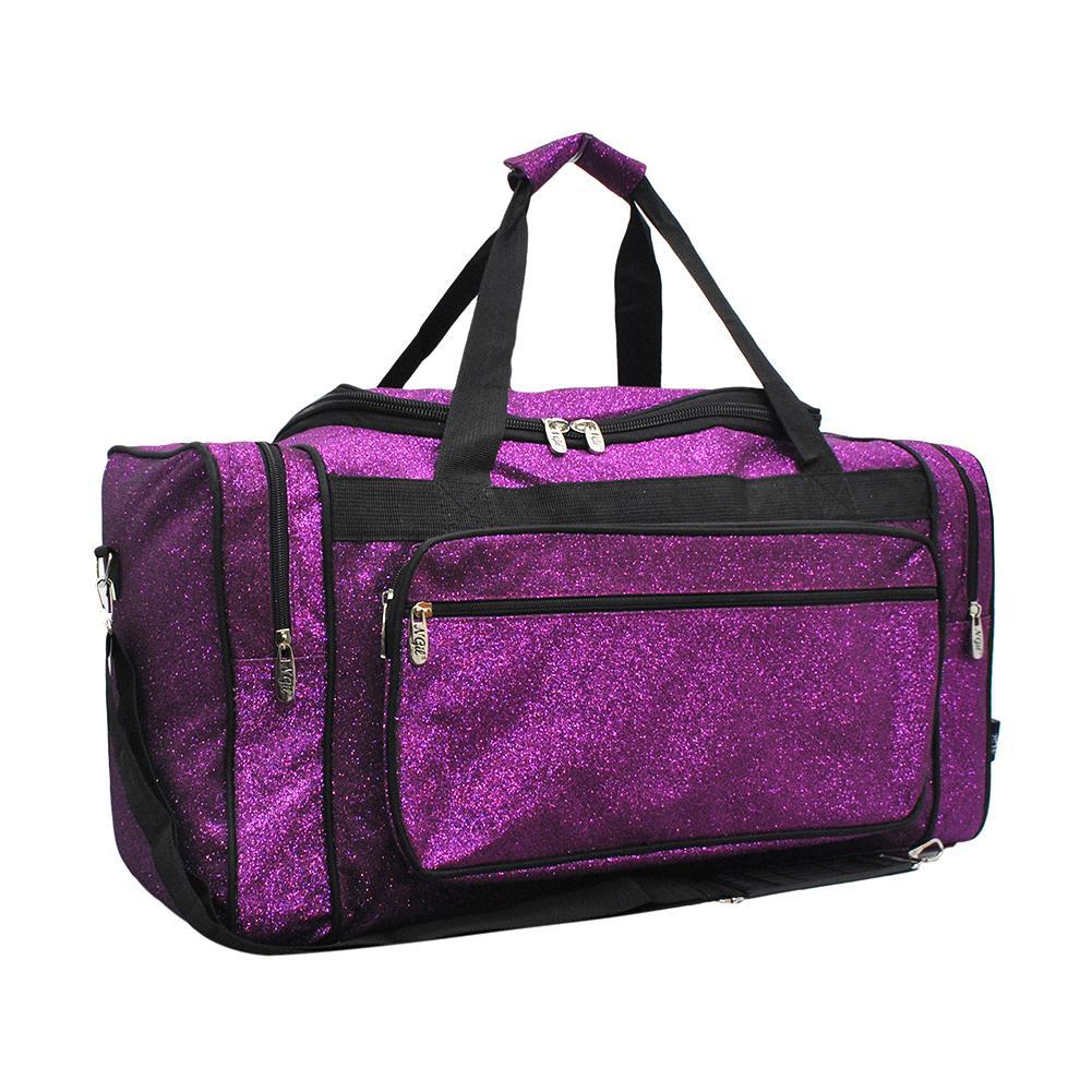 Glitter duffle bags for women large, purple glitter duffle bag, wholesale cheer duffle bags, dance bag for dancers, personalized dance duffle bags, cheer gifts for team in bulk, cheer gifts or coaches, monogrammed duffle bags for women, purple duffle bag, personalized gifts for her.