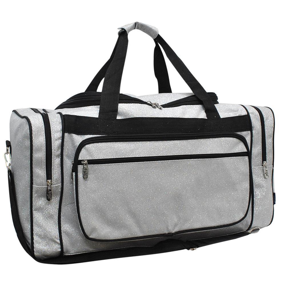 Silver cheerleading comp bag Wholesale Low-Cost Silver Glitter NGIL Canvas 23 main image 4