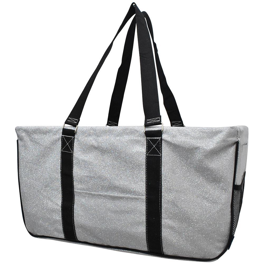 utility tote, dance studio decorations, glitter tote bag wholesale, dance gifts wholesale, dance mom tote bag, cheer team bags, zippered caddy, cheer bag ideas, cheer bag accessories, canvas glitter tote wholesale, glitter dance bags, monogram bags and totes, personalized bags for women.