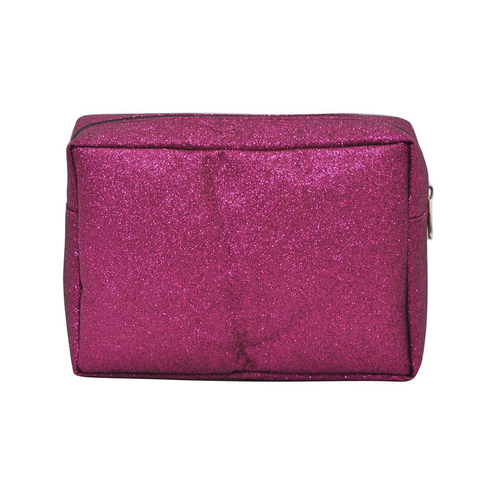 Low-Cost Wholesale Hot Pink Glitter NGIL Large Cosmetic Travel