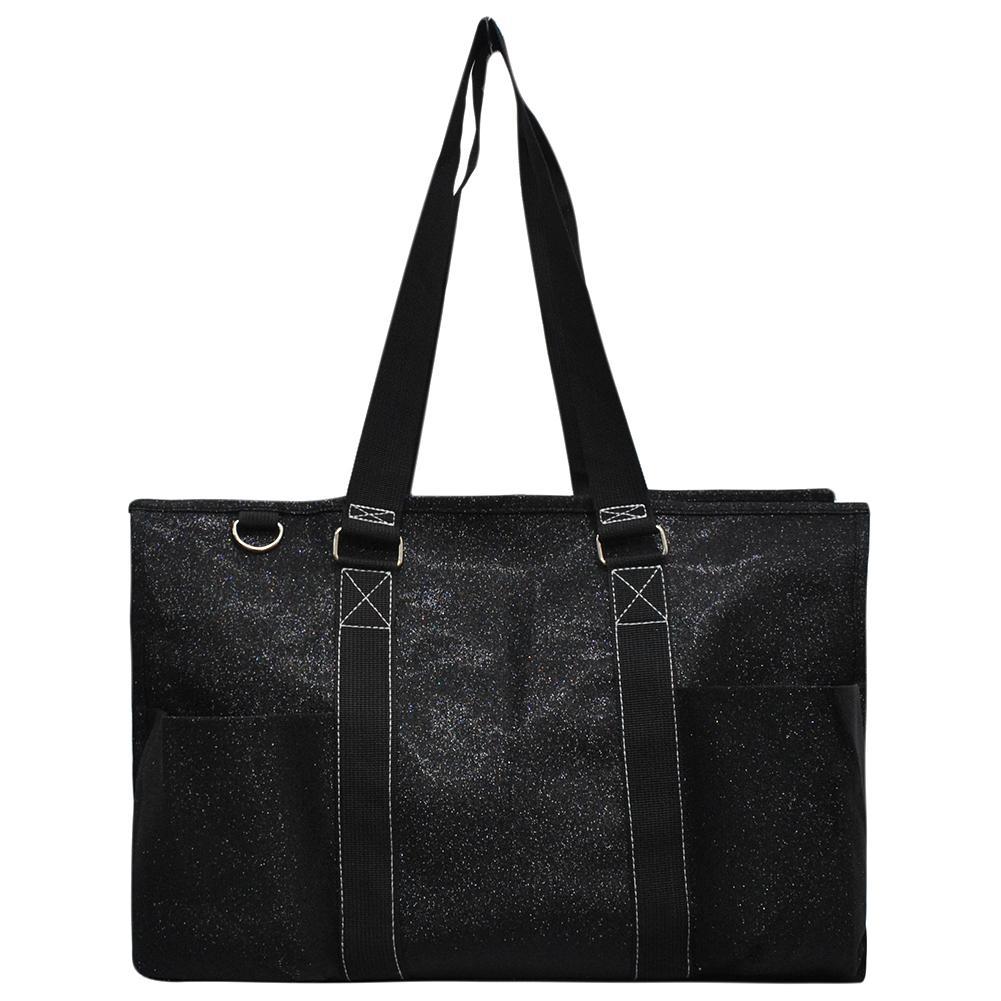 glitter tote bag, large utility tote, zippered organizer tote, cheer tote bag, dance tote bag, gymnastics tote, sports tote bag, coach tote bag, teacher tote bag, mom tote bag, student tote bag, weekender tote, overnight bag, diaper bag tote, school tote bag, glitter caddy bag, beach day tote, water-resistant tote, NGIL glitter tote, competition tote, sparkle tote bag, gift for teachers, glitter bag for moms, tote for glitter lovers, collapsible tote bag, all-purpose tote