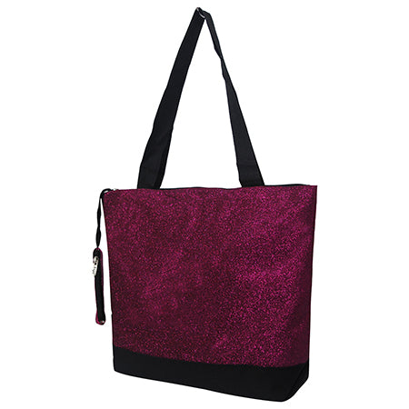 glitter tote bag, glitter tote, glitter bag, cheer essentials, cheerleading bags, dance bags, gymnastic glitter bags, cheer glitter bags, purple glitter team bags, sport bags, team bags