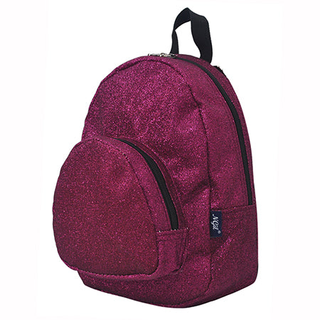 Hot Pink Glitter NGIL Mini Backpack –