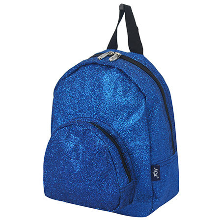 Royal Blue Glitter NGIL Mini Backpack - Main Image