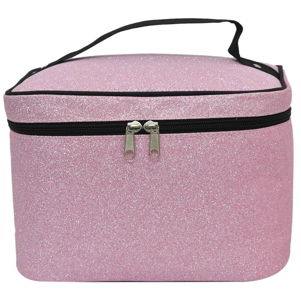 glitter cosmetic case, NGIL makeup bag, large train case, cheer makeup organizer, dance cosmetic bag, gymnastics toiletry case, beauty pageant makeup case, competition makeup organizer, travel cosmetic train case, glitter top handle case, monogram makeup bag, brush holder case, mirror cosmetic pouch, canvas glitter case, sparkle makeup organizer, cheerleader toiletry bag, dancer makeup case, team mom beauty bag, glitter travel case, glam cosmetic tote, large glitter makeup box
