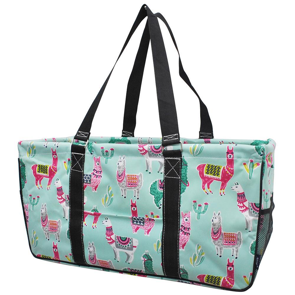 LLAMA ART, LLAMA PRINT, ANIMAL BAG, VEGAN BAG, CACTUS TOTE, BOHEMIAN BAG, PERSONALIZED BAG, PERSONALIZED TOTE, LARGE TOTE, LARGE BAG, LARGE CANVAS BAG,