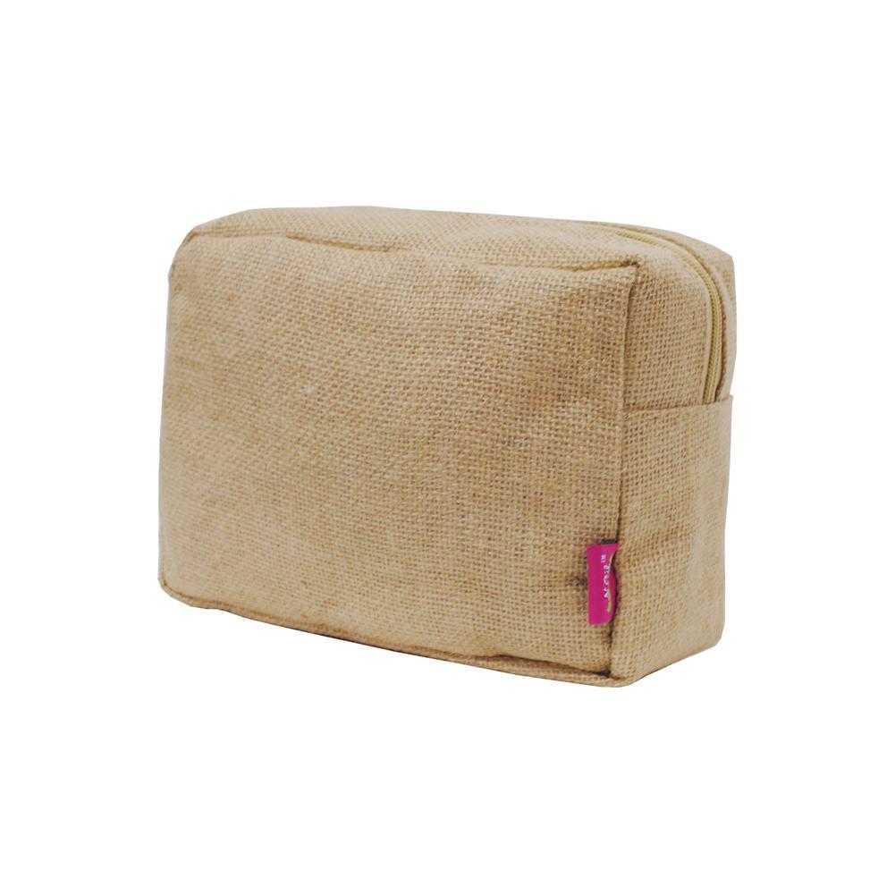 Jute/Juco NGIL Large Cosmetic Travel Pouch in Bulk