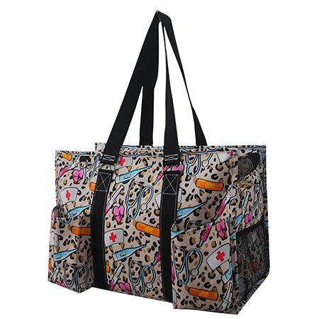 Zippered caddy tote bag, Large organizer tote, Caddy organizer bag, Zip-top tote with organizers, Multi-pocket caddy tote, Spacious organizer bag, Heavy-duty caddy organizer Nurse organizer tote bag, Zippered caddy nurse bag, Large nurse tote with organizers Nurse's utility tote, Zip-top nursing tote, Nurse's work organizer tote, Nurse's gear storage bag Tote bag for medical supplies, Nurse's equipment caddy, Large nurse's work tote