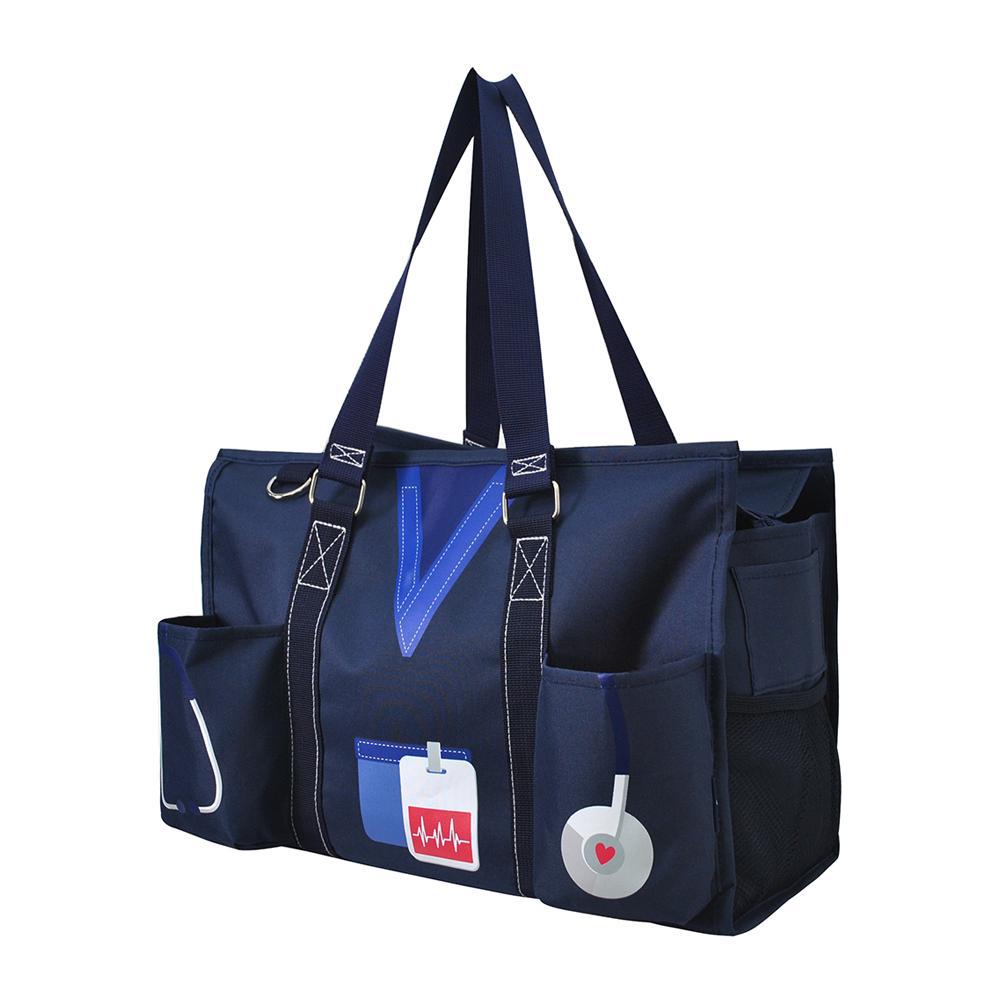 nurse organizer tote, NGIL nurse bag, zippered nurse caddy, nurse work tote, large tote for nurses, RN utility bag, nurse supply organizer, canvas nurse tote, nursing student tote bag, nurse appreciation gift, nurse shift bag, healthcare caddy tote, nurse gear bag, cute nurse tote, monogram nurse tote bag, nurse work essentials tote, durable nurse tote, nurse classroom bag, nurse pocket organizer tote, nurse daily bag, nurse gift idea, hospital work tote, nurse carryall bag