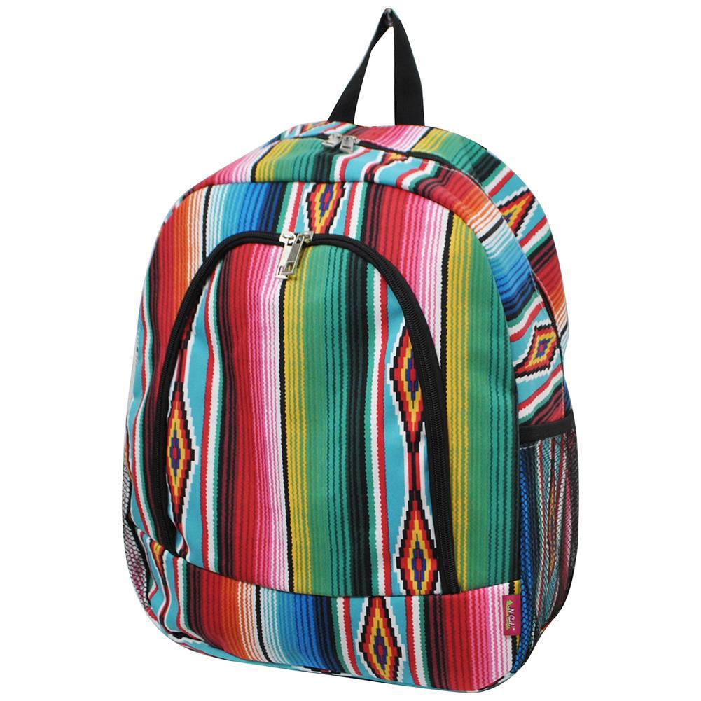 canvas backpack, serape gift bags, serape backpack for girls, serape backpack for women, serape bags, monogram backpack purse for women, personalize backpack for child, cute backpack for school, PTA fundraising bags, monogram gift ideas, monogram backpack for toddlers, monogram backpack for toddler. 
