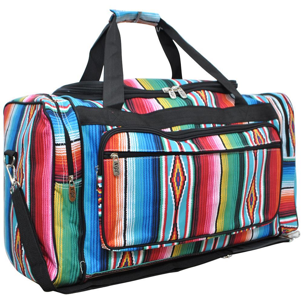 Vacation Duffle, Cheer Team Bag, Monogram Cheer Gym Dance Bag, Personalized Duffel Bags Kids, Cheer Duffle Bags Customized, Road Trip Gift Bag, Weekender Bag Women Travel, Travel Bag for Women, serape duffle bag, clack serape bag. 