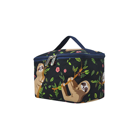 RAIN FOREST THEMED COSMETIC CASE, MAKE UP BAG, COMPACT CASE, TRAVEL MAKE UP BAG, CUTE MAKE UP BAG, 