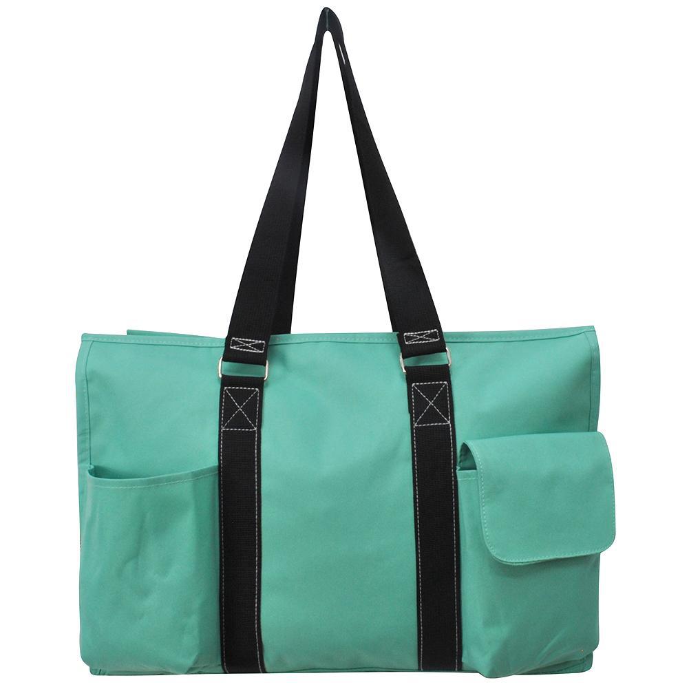 Sale! Crosshatch Khaki NGIL Zippered Caddy Organizer Tote Bag