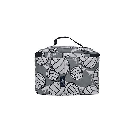 volleyball cosmetic bag, volleyball makeup pouch, volleyball print toiletry bag, sporty volleyball makeup bag, volleyball travel pouch, volleyball accessory bag, NGIL volleyball cosmetic case, cute volleyball print bag, volleyball gift for girls, volleyball makeup organizer, volleyball toiletry case for travel, volleyball player cosmetic pouch,