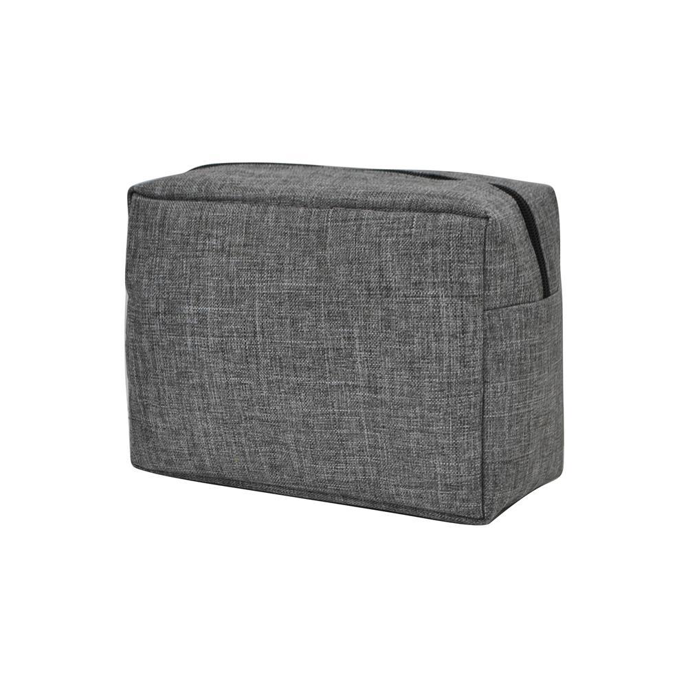 Cosmetic bags for travel, women’s makeup bag set, makeup pouch for cheap, makeup gift idea, large monogram cosmetic bag, cosmetic organizer case, travel bags makeup artist, crosshatch makeup bag, crosshatch cosmetic cases, gray grey cosmetic bag
