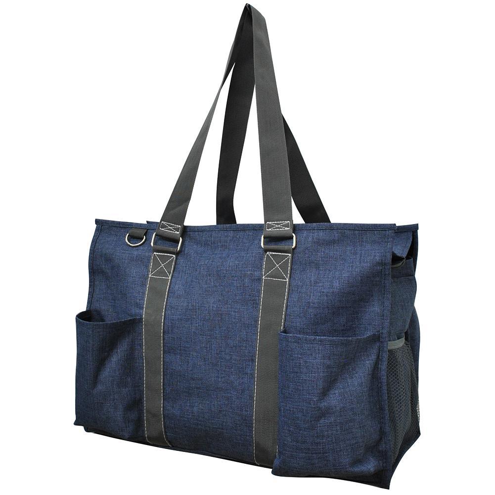  Personalized Bag, Monogrammed Zippered Tote Bag, personalized tote bags wholesale, personalized bags for nurses, personalized gifts for her, nurse tote bag personalized, teacher gift bag, blue.